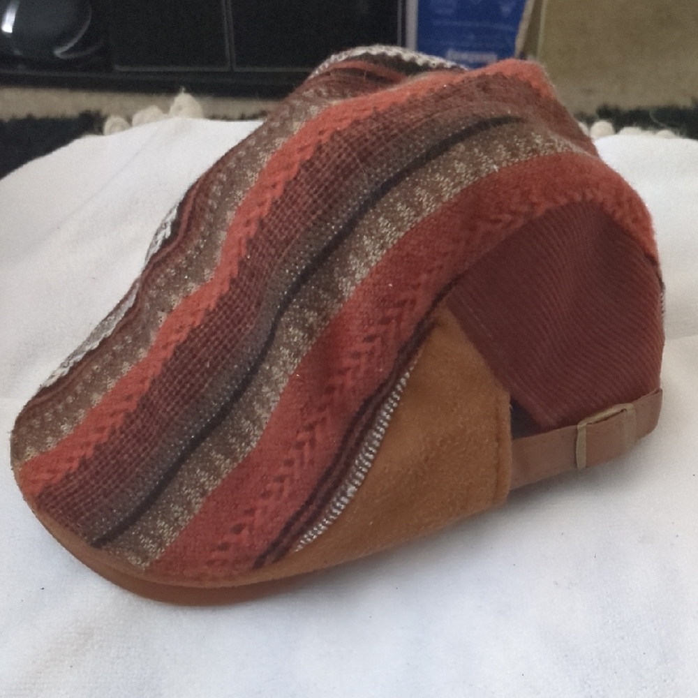 Stylish Brown and Tan Men's Fashion Hat Double Side Adjustable $15